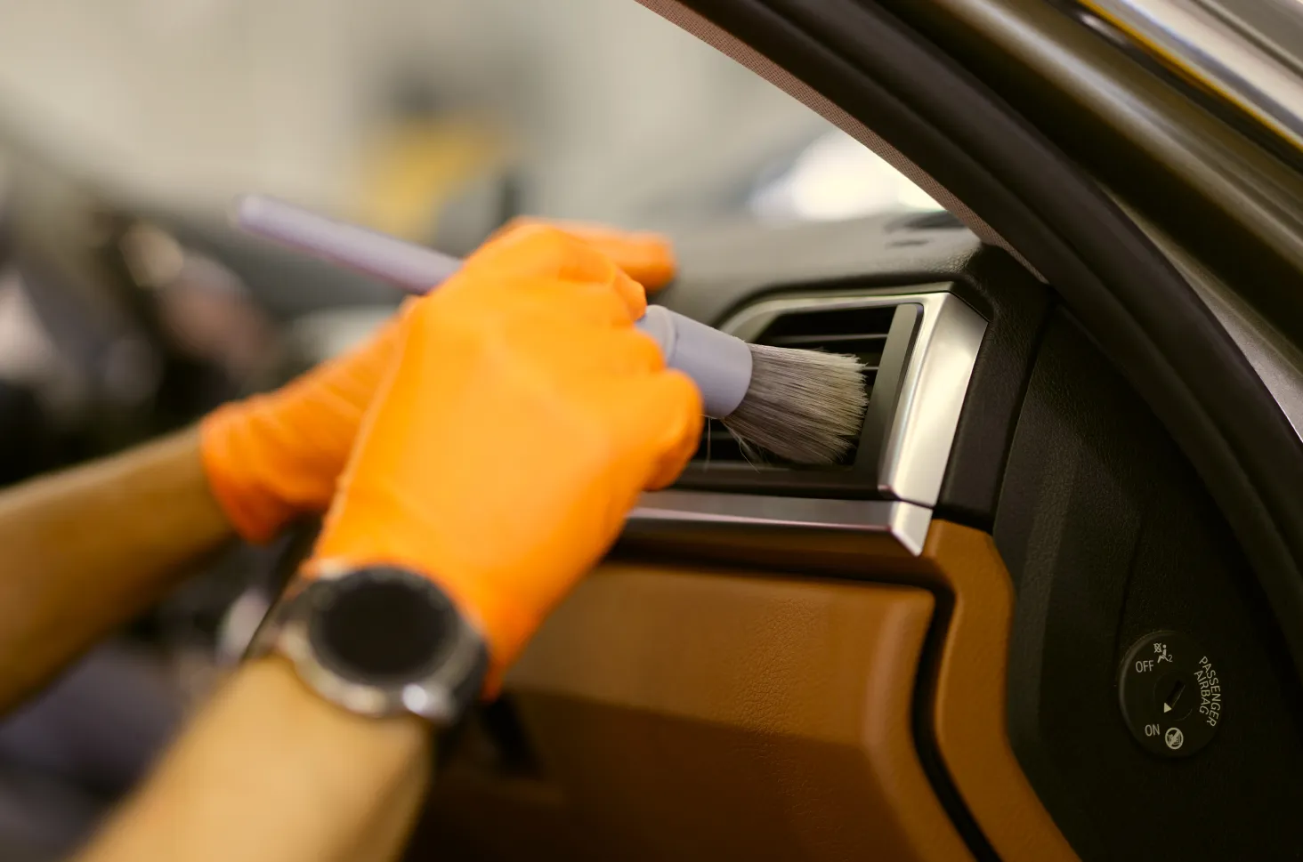 Detailed dashboard and interior car care service by Fancy Mud, trusted by car owners across Sydney.